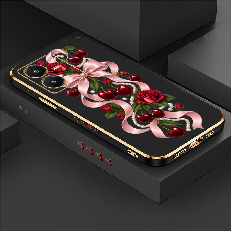 Vivo Y28 - Etui Bow Cherry do Vivo Y28